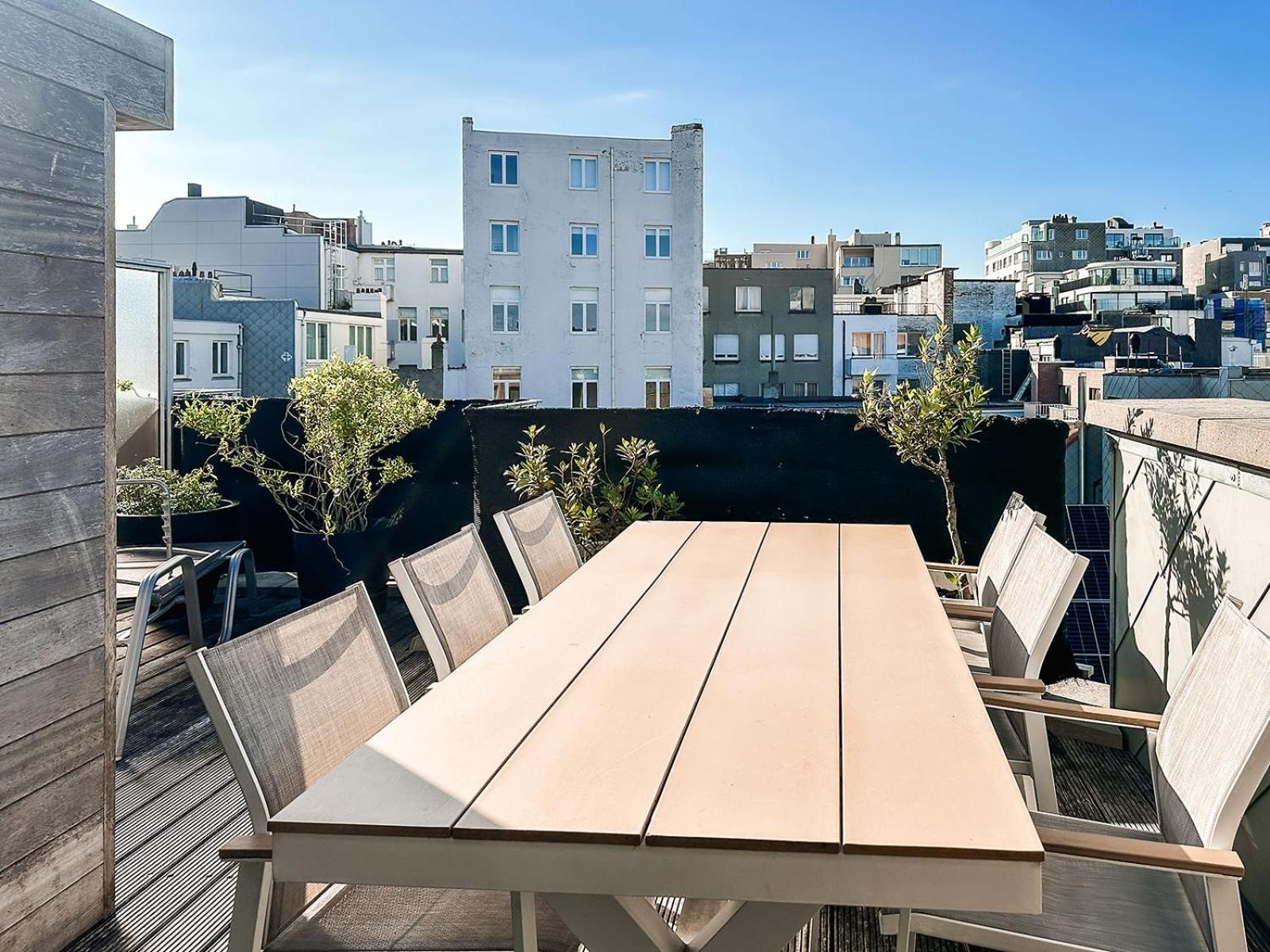 Modern Appartement Centrum Oostende Met Enorm Dakterras Exterior photo