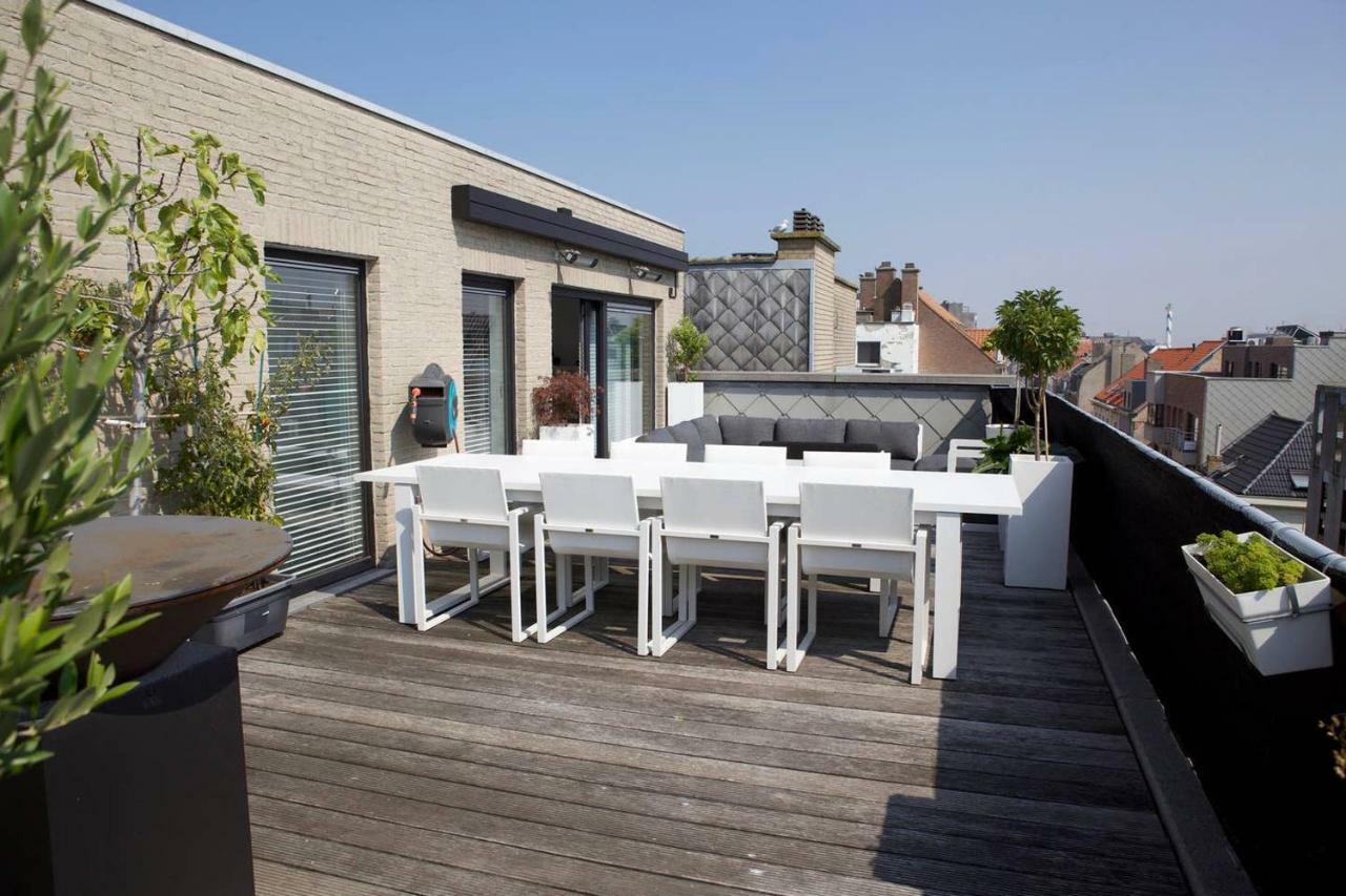 Modern Appartement Centrum Oostende Met Enorm Dakterras Exterior photo